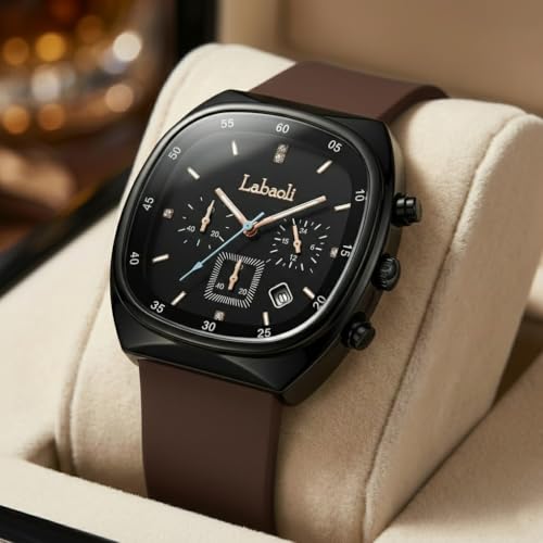 Image of Quadra 5681 Chronograph Watch for Women with Fashion-Led Dial Design, Silicone Strap Comfort, Luminous Hands & Date Display I Ladies & Girls | Casual, College, Everyday & Gifting