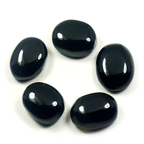 Bague onyx noir ovale naturelle pour éviter les fautes de goût