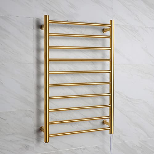 Toallero calefactado de temperatura constante con 10 barras de pared 3