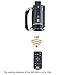 JJC WL-D89 Wireless Remote Control for Canon Vixia HF G40 HF G60 HF G30 HF G20 HF G10 GX10 XA55 XA50 XA35 XA30 XA25 XA20 XA10 XF400 XF405 HF S200 HF S30 HF S21 and More Canon Camcorder