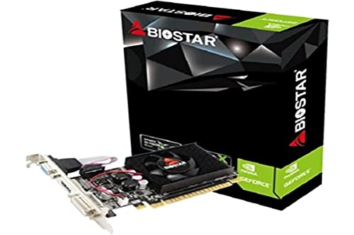 2 anni Biostar Scheda grafica Nvidia compatibile con GeForce G210 1GB DDR3