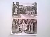  Bad Mergentheim. 2 x alte AK. Inneres der Stadtpfarrkirche. Kapelle am Wegesrand. Steinstatue. Alte AK.