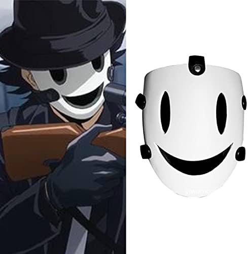 Japanese Anime Tenkuu Shinpan Smile Mask High-Rise Invasion Sniper Mask ...