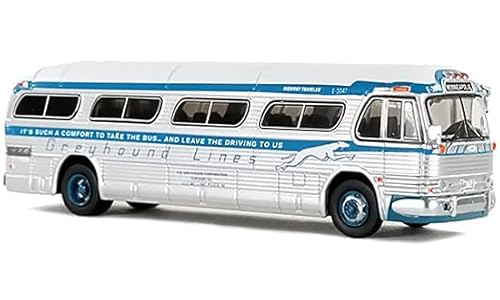 Greyhound GM PD4104 Old Looks Intercity Bus Dimensions 5" Long. Iconic Replicas Rare New Old Stock