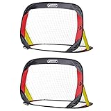 Best Sporting Pop Up Fußballtor Kinder I Fußballtore draußen Kinder 2er Set I Kleine Tore mit Tragetasche I Hochwertiges Kindertor mit Heringen I Mini Tor Deutschland