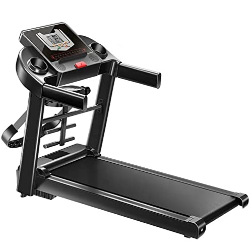 Image of Treadmill Walking Indoor Aerobic Exercise Fitness Equipment Mute Foldable Multi-Function Massage Treadmill Electric
