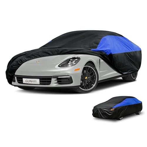Porsche Car Cover Custom Fit Porsche Panamera Waterproof All Weather, Lightweight Full Car Cover Outdoor Sun UV Rain Dust Snow Wind Protection. 14 Por