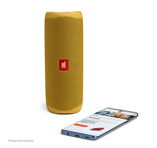 Image of JBL FLIP 5, Waterproof Portable Bluetooth Speaker, Yellow