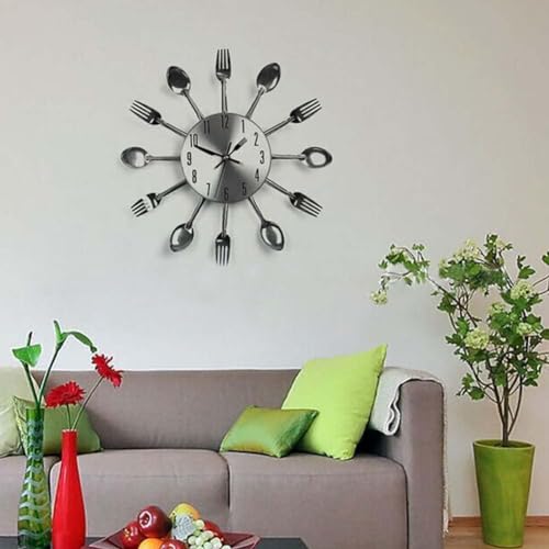 Horloge murale décorative au design créatif et double usage table