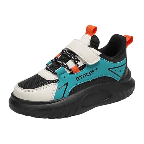 Boys Shoes Kids Running Lightweight Breathable Sport Zapatillas deportivas (Toddle & Little Kid & Big Kids), talla 34, Negro , 33.5 EU