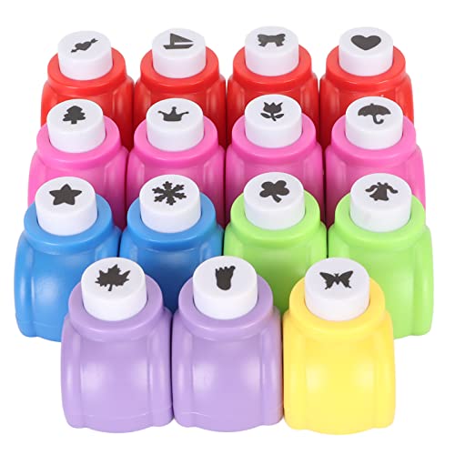Pack of 15 Motif Punches, Motif Punches, Paper Punches, Punch Set in 15 Different Motifs, Mini Craft Paper Punches - Image 4