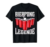 Party Geschenk Bierpong T-Shirt Beer Pong Shirt