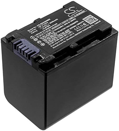 Battery for Sony FDR-AX60, FDR-AX700, FDR-AXP33, HDR-CX450, HDR-CX625, HDR-CX680, HDR-PJ620, HDR-PJ675, NEX-VG30 PN:Sony NP-FV50A 2050mAh