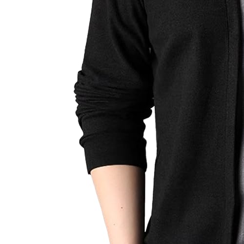 Men's Long Sleeve Cardigan Sweaters Slim Fit Casual Button Knitted Cardigans Lightweight Warm Cable Knit Outerwear4