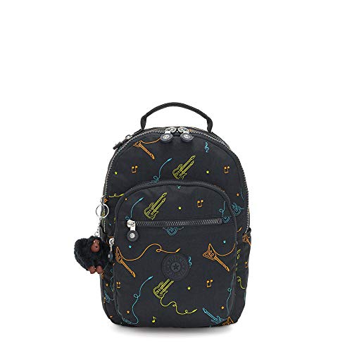 Kipling SEOUL Mochila escolar  35 cm  14 liters  Multicolor  Rock On
