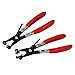 HFS (R Hose Clamp Plier Set - 2Pcs - Cross Slotted & Flat Band Hose