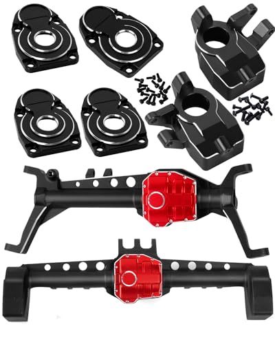 Cache de portail Axial SCX10 III en laiton robuste pour essieu RC