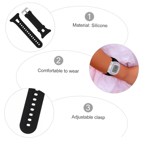 Cinturón para correa de reloj inteligente con pulsera de reloj ajustable pack de 2 3
