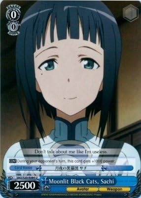 Weiss Schwarz - Gatos negros iluminados por la luna, Sachi - SAO/S20-E084 - U (SAO/S20-E084) - Sword Art Online Booster