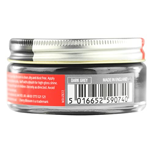 Cherry Blossom Footwear Renovating Cream Shoe Care Product, Dark Grey, 50ml UK