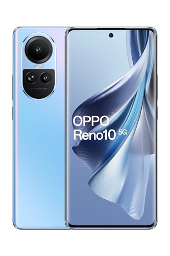 Oppo Reno 10 5G 256 GB/8 GB RAM Dual SIM - Blå Smartphone