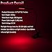 U4GLORY Red Light Therapy for Face and Body, 18 LEDs 660nm Red and 850nm Near Infrared LED Red Light Therapy Light with Angle Adjustable and Clip, Suitable for Body at Home Skin Care Pain Relief