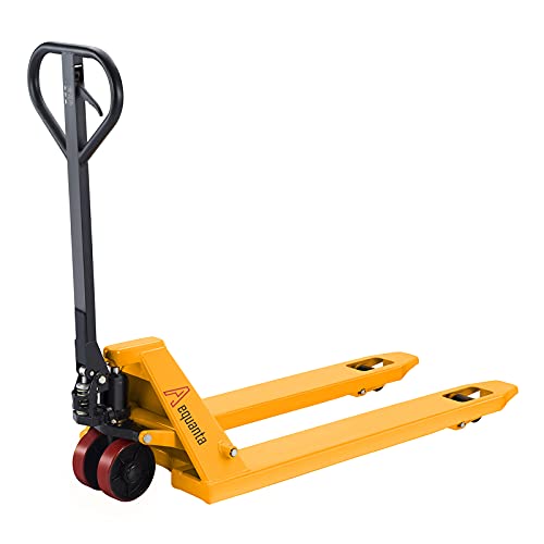 Aequanta Manual Pallet Jack Industrial Hand Pallet Truck 48\" Lx21\'\' W Forks 5500lbs Capacity