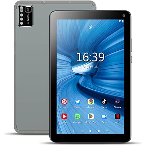Padgene Android 11 Tablet, 7 Inch Phablet Tablets Pad with 3GB RAM 32GB ROM(TF 128GB), Quad Core, 2MP+5MP Dual Camera, Bluetooth, WiFi, USB Type-C, Support Google Play Cover