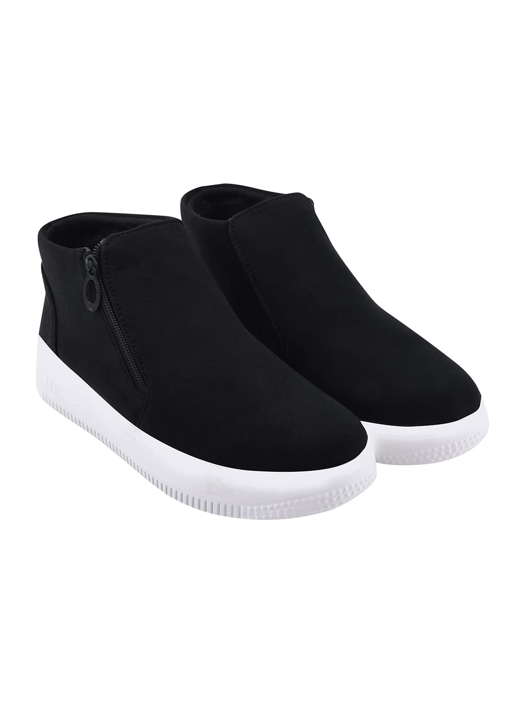ShoetopiaWomen's Flat Boots/Black /EU40 / UK7