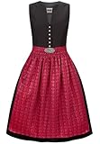 Stockerpoint Damen Dirndl ELSA Kleid für besondere Anlässe, Schwarz, 40
