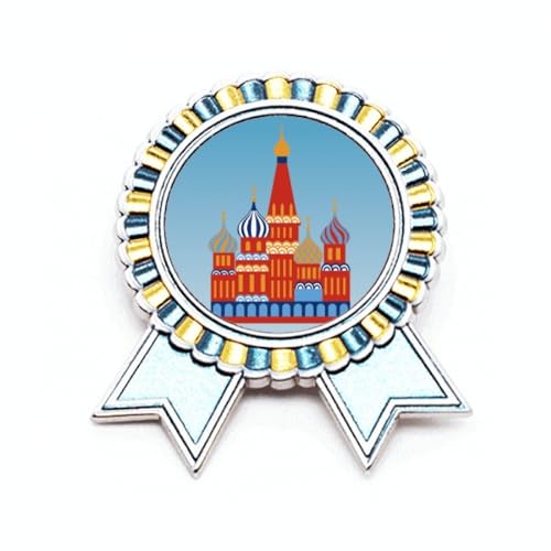 Broche Kremlin symbole russe métal M cadeau idéal pour collectionneur