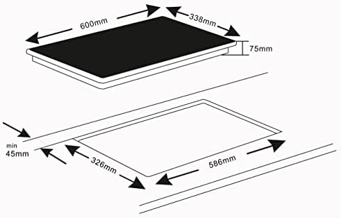 K&H® Podwójna płyta indukcyjna HIN-3420-6