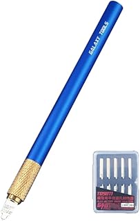 プラモデル用工具 円形モールド 彫刻カッター 平底 丸穴メーカー モールドメーカー モールドカッター ガンプラ プラモ 模型 プラモデル (中(2-2.9mm))