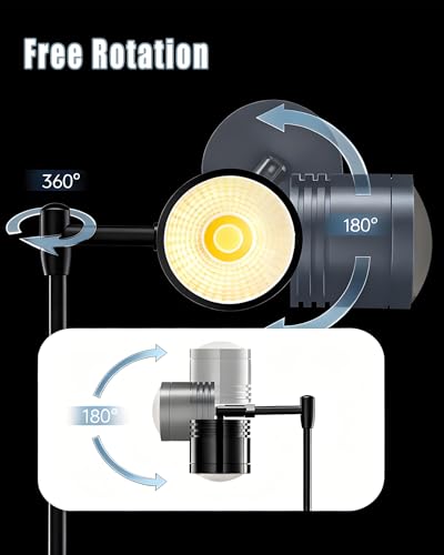 Aquarium LED Light, 5W Clip-on Fish Tank Lamp, 3 Colors, 7.7 Inch Fixed Arm, USB 5V Downlight - Image 4