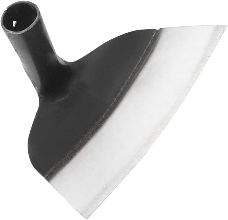 Hand Hoe Head Handheld Hoe Replacement Round Eye Hoes Remove Grass Planting Digging Gardening Tool Loosening Soil Weeding Hoe Head for Agriculture 2pcs 23.5cm