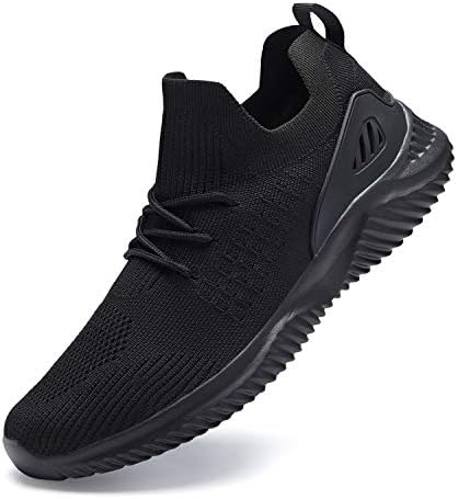 YPK Men’s Sneakers, [Lightweight Soft Sole] Running Shoes, Non-Slip Walking Shoes, Breathable Mesh Tennis Shoes, Comfortable Athletic Shoes, Fashion Training Shoes