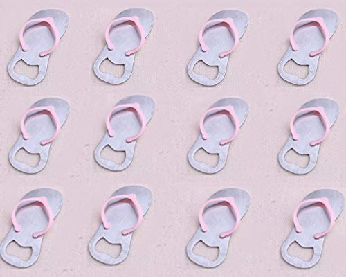 Flever Slipper Shaped Red Wine Beer Bottle Cap Opener (12, Pink) #TOP5