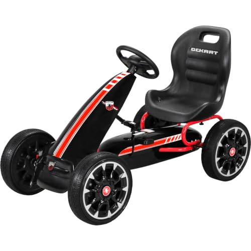Actionbikes Motors GoKart FS Spider | 2-Rad Antrieb | Handbremse (Schwarz)
