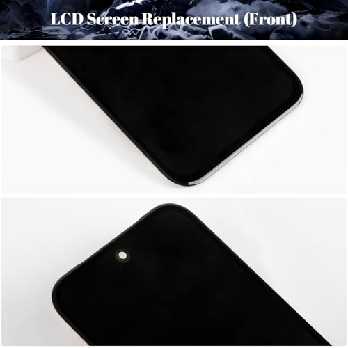 Écran de remplacement pour Google Pixel 8A noir résout vitre brisée G6GPR - 5
