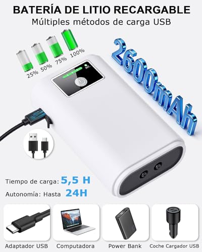 Miniatura 6 de Petbank Bomba De Aire Acuario Portátil, Oxigenador Acuario Recargable Ultra-Silencioso 35 Db, Oxigenador De Pesca Para Outdoor Fishing, Transporte De Pescado Y Cortes De Energía