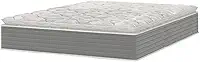 Colchão Casal Molas Ensacadas Pillow Top 138x188x25cm Martino Cinza Umaflex