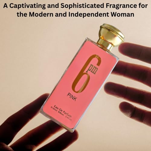 6PM Pink and Lara Candy Perfume Set for Women, Floral Fruity Fragrance Gift Set, 3.4 Fl Oz Each, 2-Pack