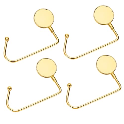 ERINGOGO Ganci per Calze di Natale in Lega 4 Pezzi, Appendini Multifunzione per Mensole e Decorazioni Festive, Porta Calze Salvaspazio per Chiavi e Borse