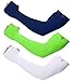 SHINYMOD UV Protection Cooling Arm Sleeves Men Women Sunblock Cooler Protective Sports Running Golf Cycling Basketball Driving Fishing Long Arm Cover Sleeves