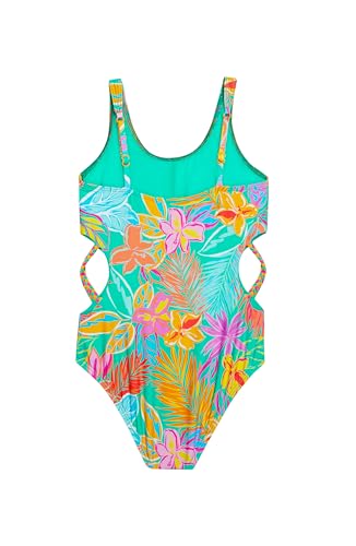 Image of Hobie Girls Cutout One Piece Swimsuit
