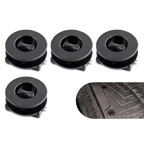 WZP 4PCS Car Carpet Fixing Clips, Plastic Interior Floor Mat...