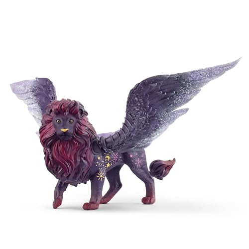 Image of Schleich Bayala - Moon Lion Toy Figurine - Kids Ages 5+ | 70837 | Unicorn Figurine, Fantasy Toy for Girls 5+, Magical Collectible, Screen-Free Imaginative Pretend Play, Fairy Animal Figure