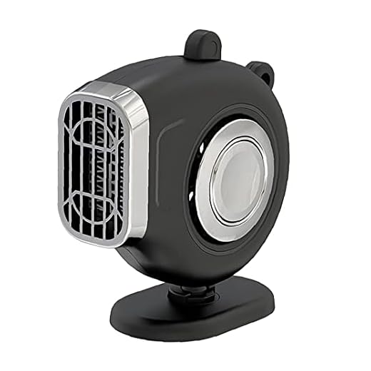 Car Heater Car defroster eluppvärmd bakruta Quick Värmefläkt 12V Portable Justerbar för baksätet Dashboard Vindruta BlackAutomotive multifunktionella mobiltelefon elektronik