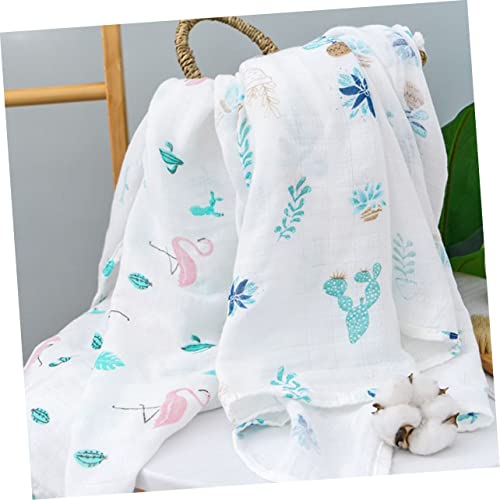 SECFOU Baby Badhanddoeken Peuter Badhanddoeken Peuter Slapen Zak Baby Gaas Deken Pasgeboren Slapen Hoofd Wrap Baby Inbakeren Baby Badhanddoek Inbakeren Dekens Grote Baby Badhanddoek Gaas - Afbeelding 6