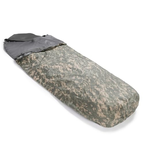 Genuine U.S. Military Modular Sleep System Waterproof Bivy Cover ACU Digital Camo Wind & Rain Resistant Outdoor Sleep System Shell USA Made